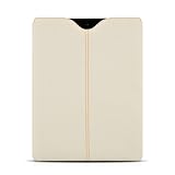 Beyza 20041 White Zero Series Leather Sleeve for Apple iPad 2