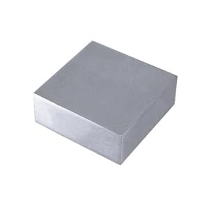 SE Jeweler's Solid Steel Bench Block - 4 X 4 by