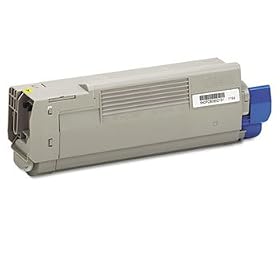 Buy Oki 43865717 - 43865717 High-Yield Toner, 8000 Page-Yield, Yellow now!