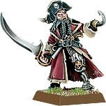 Eigenschaften Games Workshop / MailOrder Sartosa Piraten-Kapitän (1 Metall-Mode