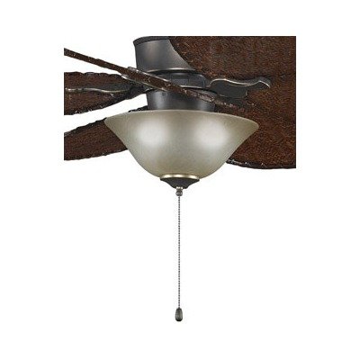 Fanimation F423BA 3-Light Glass Bronze Accent