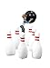 HearthSongÂ® Giant Bowling Game, Inflatable - Classic Red, White, and Black - 29
