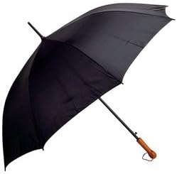 All Weather Elite Series 60" Black Auto Open Golf Umbrella