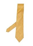 Sean John - Sean John Golden Large Plaid with Botanic Background Tie