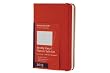 2013 Moleskine Red Twin Set Pocket Weekly Diary 12 Months by Moleskine