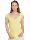 American Apparel Rib Raglan Cap Sleeve Henley