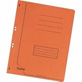 Produkt-Bild: Falken &Ouml;senhefter A4 1/1 Vorderdeckel Karton kaufm&auml;nnische Heftung orange