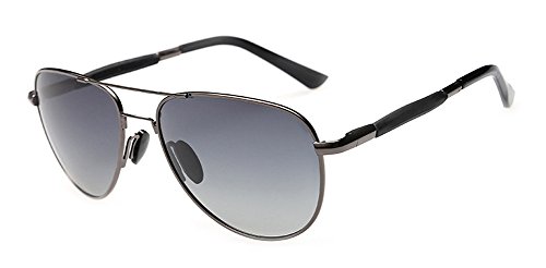Outray Men's A09 Aviator Metal Frame Sunglasses