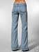 J Brand Women's Jeans Malik Wide Leg in Powder