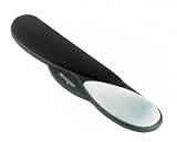 Kensington Memory Keyboard and Numeric Pad Wrist Rest Gel Black and Graphite Ref 62403