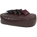 XXX-L HUGE 16cu FT BROWN FAUX LEATHER BEANBAG BED BEAN BAG SOFA BED