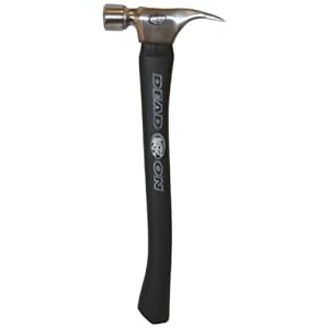 Dead On Tools DOC-24C Curved Handle Framing Hammer, 24 Ounce, Chrome Dead On Tools DOC-24C Curved Handle Framing Hammer, 24 Ounce, Chrome