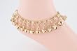 Gold Anklet with Large Bells