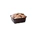 Novacart OP80X80X35 Brown Ecos Disposable Square Baking Mold 3-1/8 Inch x 3-1/8 Inch Bottom x 1-1/2 Inch High - Pack of 20