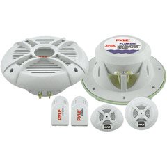 Pyle PLMR65C Hydra Series 250W 6.5-Inch 2 Way Marine Component Speaker System