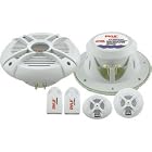 Click here to buy Pyle PLMR65C Hydra Series 250W 6.5-Inch 2 Way Marine Component Speaker System.
