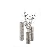 Branch Vase in Antique Silver (Set of 3)
