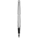 Pilot Metropolitan Collection Fountain Pen, Silver Barrel, Classic Design, Medium Nib, Medium Nib, Black Ink (91118)
