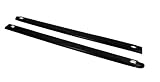 31tn0dZSm9L. SL160  Wade 72 41621 Black Smooth Finish Truck Bed Rail Caps with Stake Holes   2 Piece