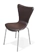 Terra Chocolate Leather Chair