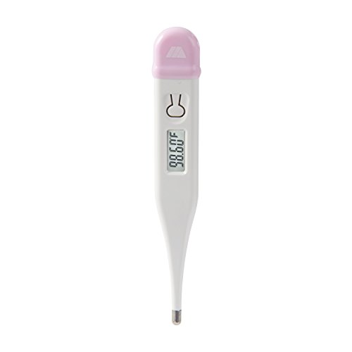 MABIS Basal Digital Thermometer to Test Basal Body Temperature (BBT) for Natural Family Planning, White MABIS Basal Digital Thermometer to Test Basal Body Temperature (BBT) for Natural Family Planning, White