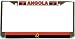 Angola Angolan Flag Chrome License Plate Frame Holder