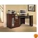 Bush Furniture Vantage Corner Desk, Harvest Cherry