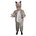 Kids Plush Wolf Costume - Size Toddler T4