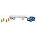 Max Tow Truck 87231 Mini Haulers Blue Jeep with Cones Vehicle