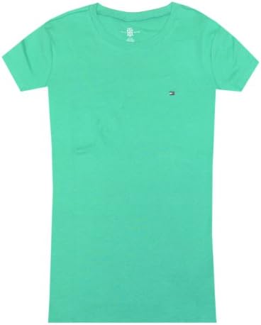 Tommy Hilfiger Women Slim Fit Crewneck Logo T-Shirt