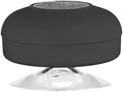 Bluetooth Water Resistant Handsfree Shower Speaker - Portable Speakerphone, built in Mic for ALL devices - Suction Cup And Control Buttons - 70% OFF (Discontinued)