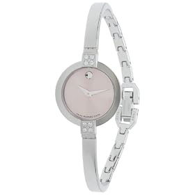Movado Ladies 606243 Bela Stainless Steel Bangle Bracelet Watch by Movado