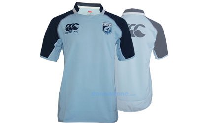 CANTERBURY Cardiff Blues Training Jersey, Shirt Rugby, Gr.M