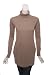 ACROBAT Silk Turtleneck Tunic in Beige