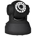 Infrared Motion Night Vision Network Color Camera w/Pan & Tilt Control, Microphone