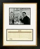 Gary Player Autographed Scorecard Series Framed 8 X 10 Photograph from Pro Tour Memorabilia