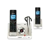 New Vtech 2 Handset Cordless Answering System Wcid Push Talk Intercom Wall Mount Bracket