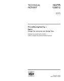 ISO/TR 13387-2:1999, Fire safety engineering -- Part 2: Design fire scenarios and design fires