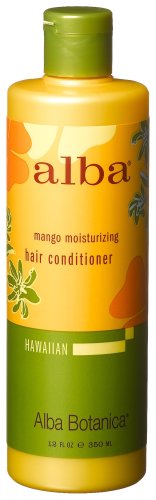Alba Botanica Mango Moisturizing Hair Conditioner, 12 -Ounce Bottle (Pack of 2)