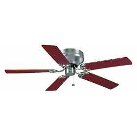 Casablanca 82U72D Four Seasons III Architectural White Flush Mount 52" Ceiling Fan