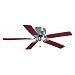 Casablanca 82U72D Four Seasons III Architectural White Flush Mount 52" Ceiling Fan