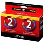 Lexmark No 2 Combo Twin Pack ink for x2480/x3480