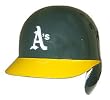 Oakland Athletics Left Flap Official Batting Helmet - Baseball Sports Merchandise