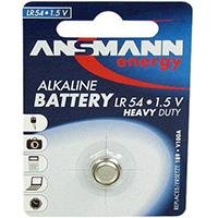 Ansmann - LR 54 - 1,5 V Pile de bouton Alcaline pour Télécommande