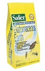 Safer Brand51702 Diatomaceous Earth Ant & Crawling Insect Killer 4 Pound Bag