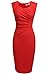 ANGVNS Stylish Women Casual Sleeveless High Waist Knee-length Party Dress