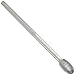 PFERD Oval Carbide Bur, Long-Length, Uncoated (Bright) Finish, Single Cut, Radius End