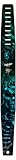 Perri's Leathers Tatoo Johnny Leather w/Hi-rez Vinyl imaging Skull w/ Eye Guitar Strap