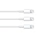 iPhone 7 Cable Cord [3 Foot - 3 Pack] for iPhone SE / 6s Plus / 6 Plus / 6s / 6 - 3ft USB Sync and Charge
