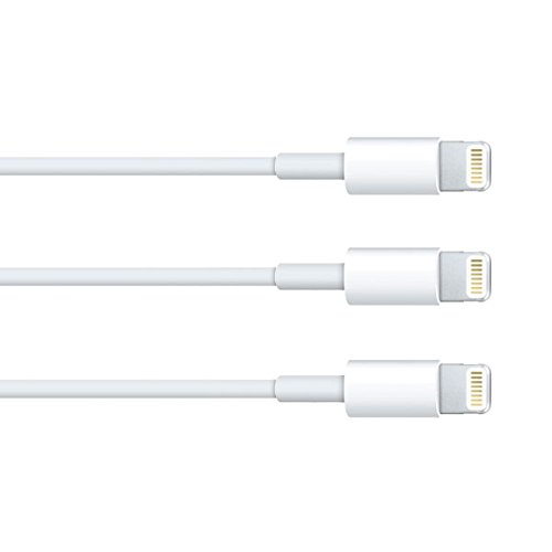 iPhone 7 Cable Cord [3 Foot - 3 Pack] for iPhone SE / 6s Plus / 6 Plus / 6s / 6 - 3ft USB Sync and Charge